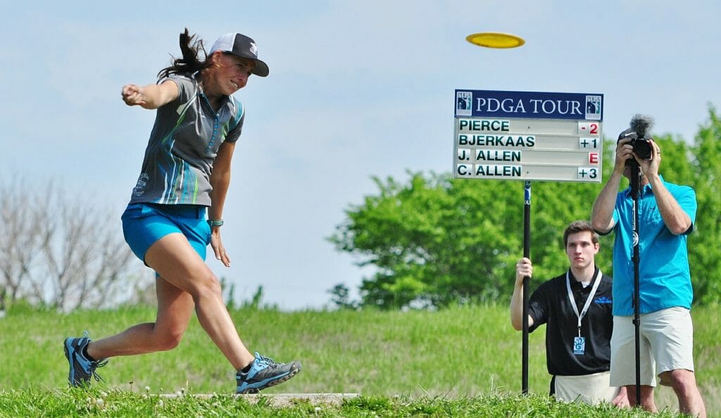 Paige Pierce looks to continue her GBO dominance. Photo: PDGA