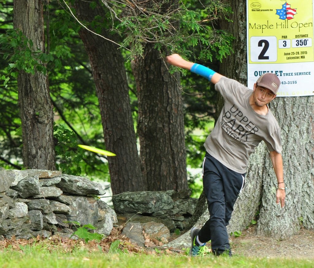 Gregg Barsby is fully healed and ready to rebound from last year's Vibram Open. Photo: PDGA