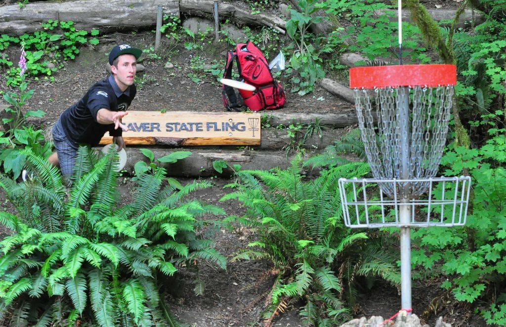 Ricky Wysocki took the lead in the second round and never relinquished it on the way to his Beaver State Fling victory. Photo: PDGA