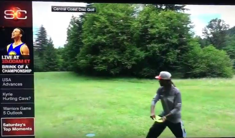disc golf hole in one espn