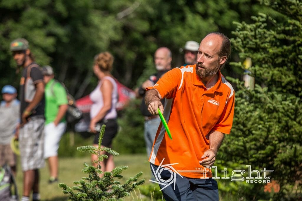 Michael Johansen's 9-under par set the tone for Round Two of the Vibram Open. Photo: Stu Mullenberg, The Flight Record