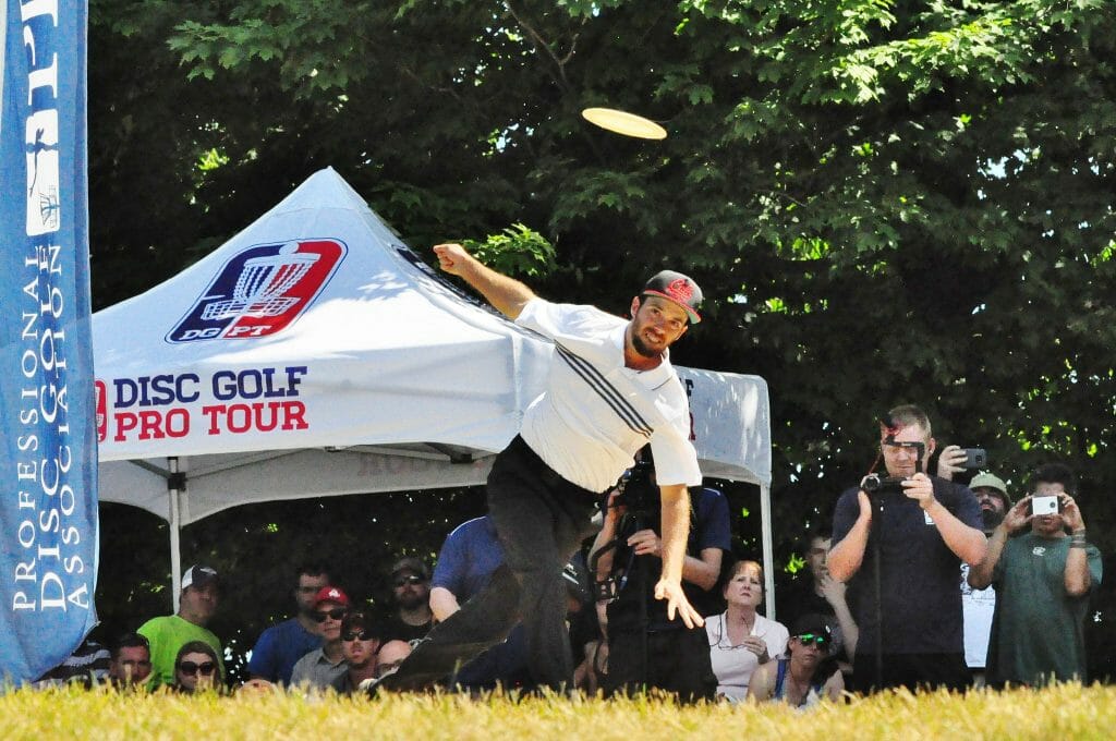 Bradley Williams' season-long strong play has resulted in a new sponsorship deal with Innova Discs. Photo: PDGA