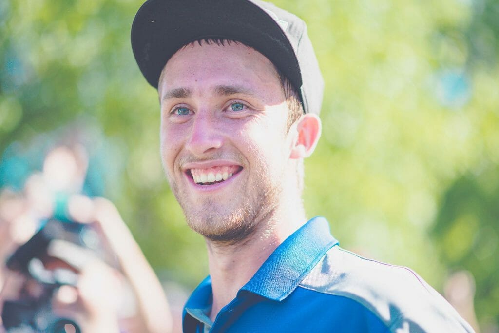 Ricky Wysocki is the 2016 PDGA World Champion. Photo: Juan Luis Garcia, Overstable Studios