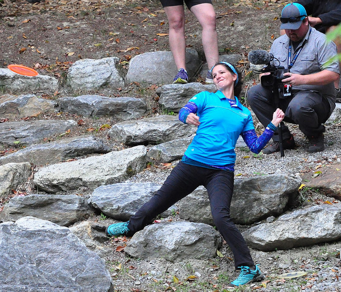 Madison Walker said her second place USWDGC finish boosts her confidence heading into the offseason. Photo: PDGA