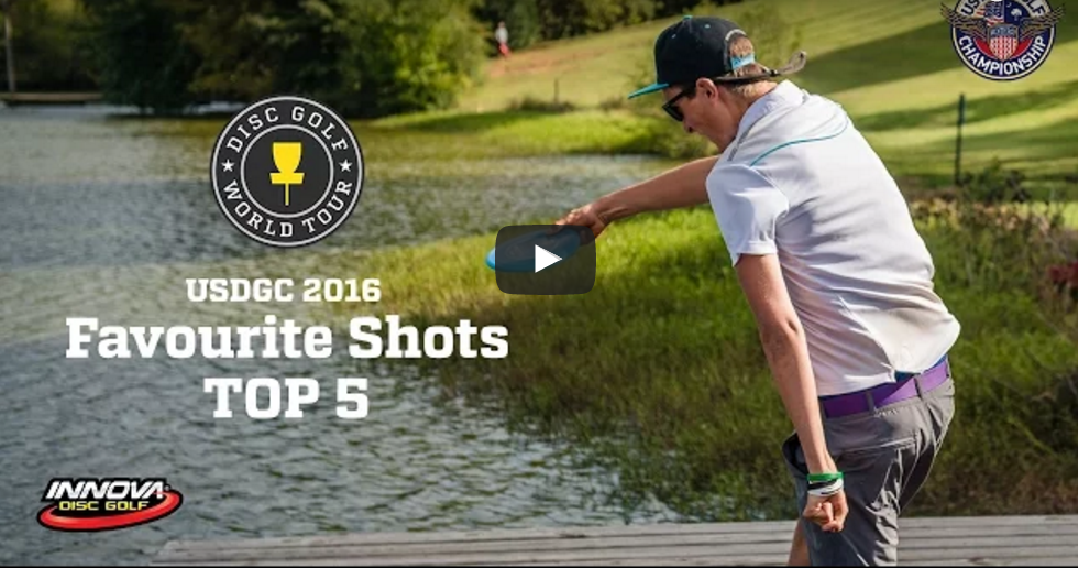 Watch Top 5 Shots From Usdgc Livewire Ultiworld Disc Golf