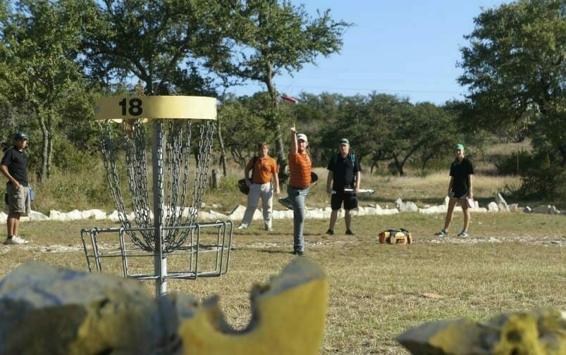 The 18th hole at Twin Parks Country Club in Dripping Springs, Texas. Photo: Jay Reading