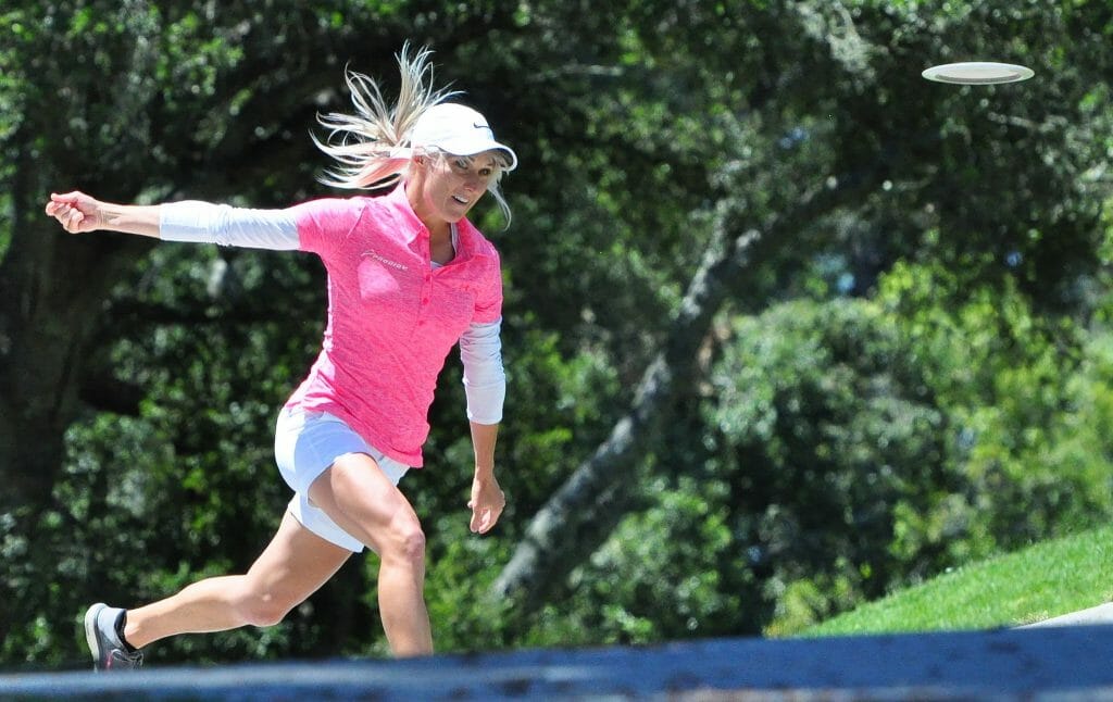 Catrina Allen's 2016 was marked by wide margins of victory. Photo: PDGA