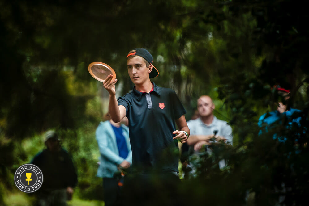 Eagle McMahon, shown here at the United States Disc Golf Championship, more than came of age in 2016. Photo: Eino Ansio/DGWT