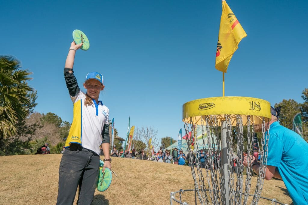 Pierce Completes Comeback Las Vegas Challenge Win Ultiworld Disc Golf