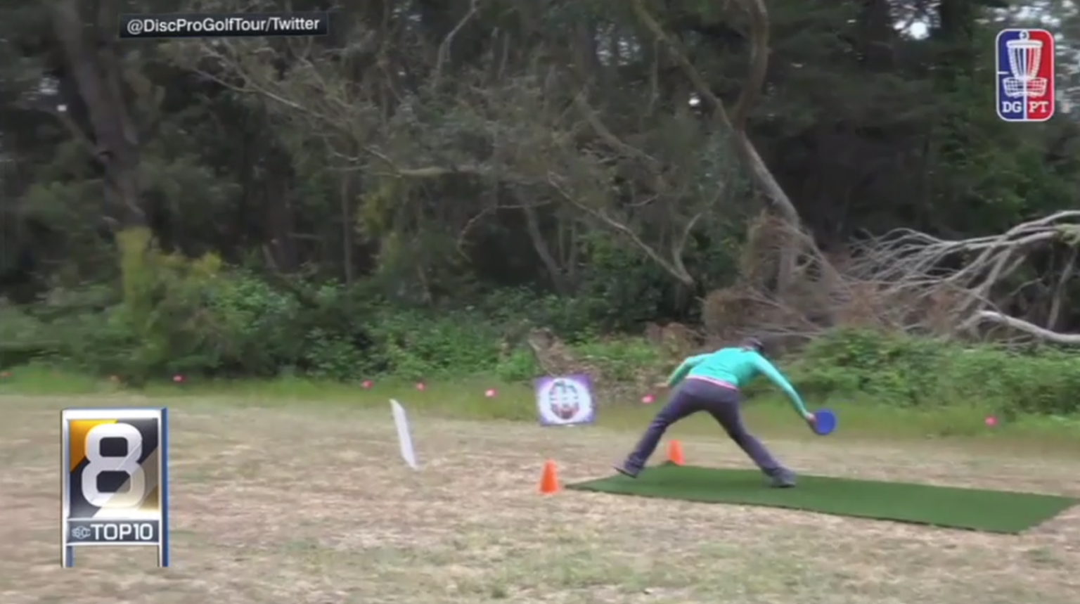 Sarah Hokom's SFO Ace Lands On ESPN Top 10 Livewire Ultiworld Disc Golf