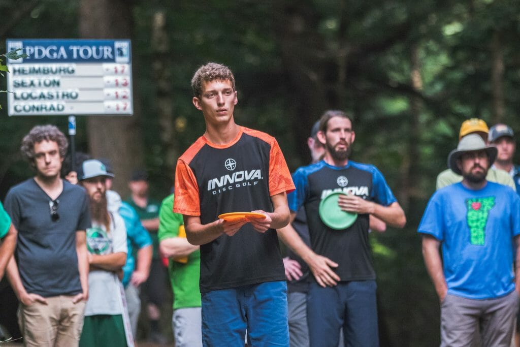 2018 Men's Breakout Player Of The Year Calvin Heimburg Ultiworld Disc Golf