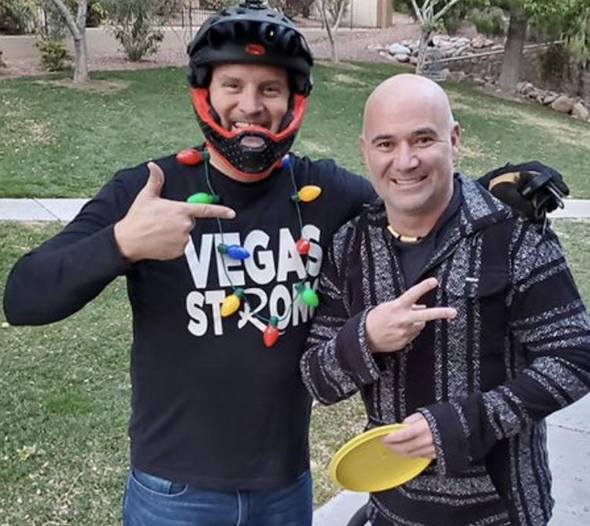 Andre Agassi Has No Playing Disc Golf In These - Ultiworld Disc