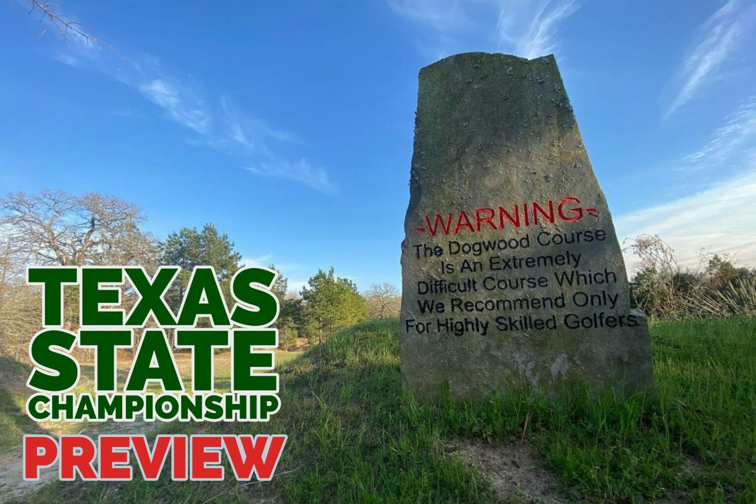2021 Texas State Disc Golf Championship Preview Players Beware DISC