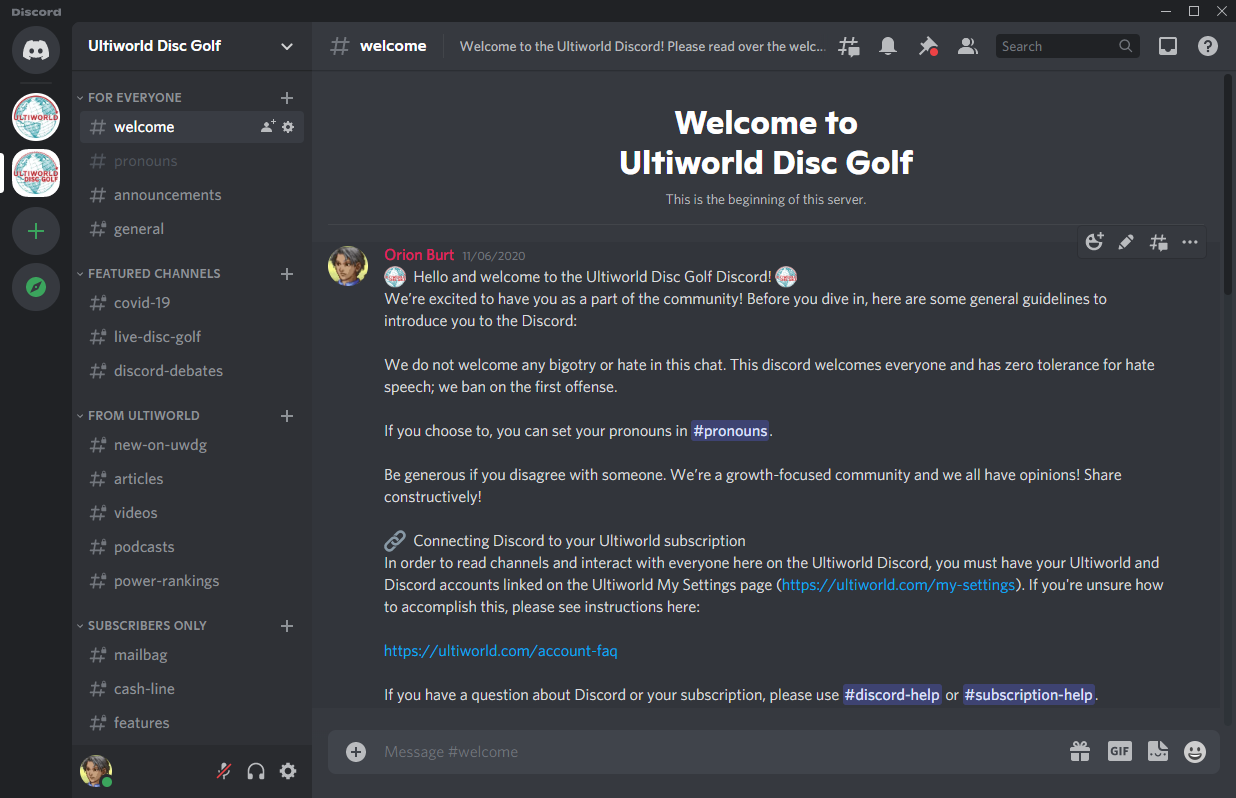 Welcome to the Ultiworld Disc Golf Subscription - Ultiworld Disc Golf