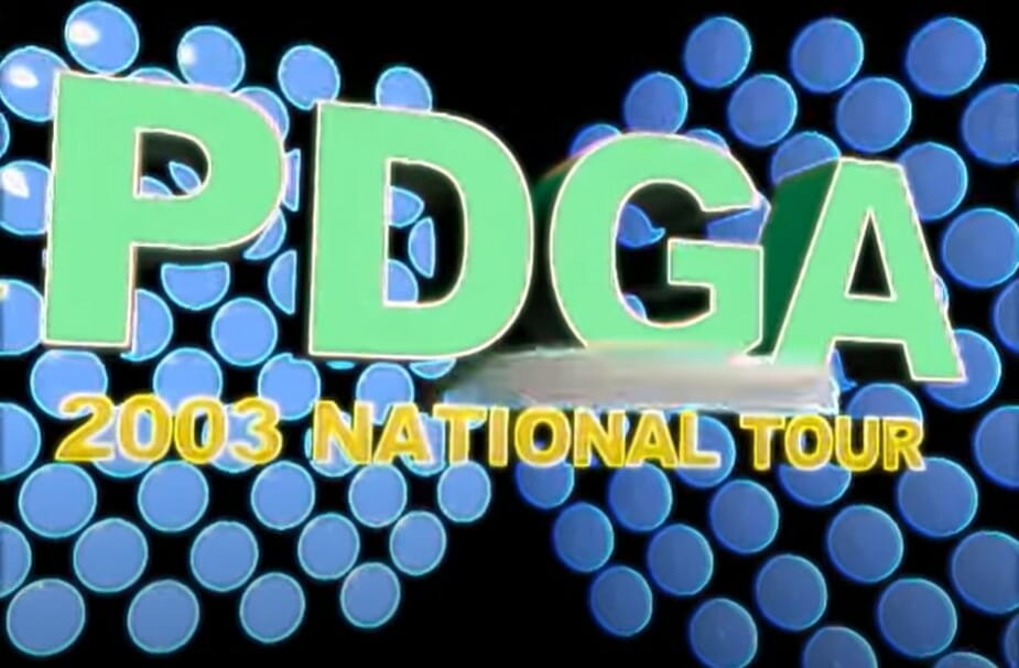 A Look Back At The Inaugural 2003 PDGA National Tour - Ultiworld Disc Golf