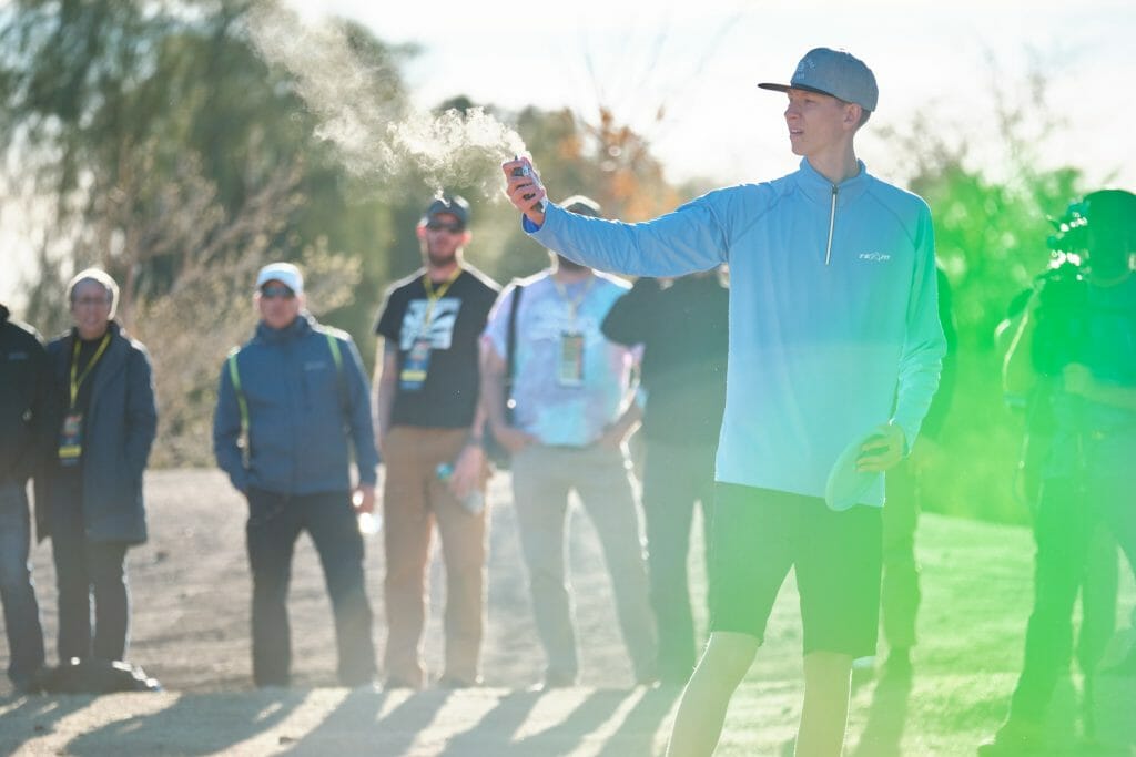 Gannon Buhr Carries TwoStroke Lead Into LVC Final Round Ultiworld