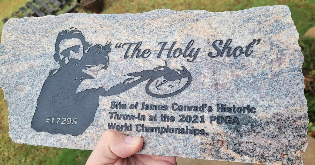 Holy Shot Plaque